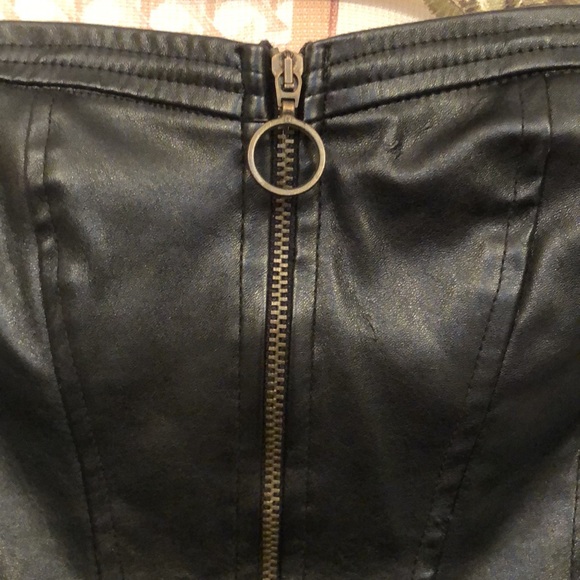 Zara strapless mini dress size S - Picture 2 of 6